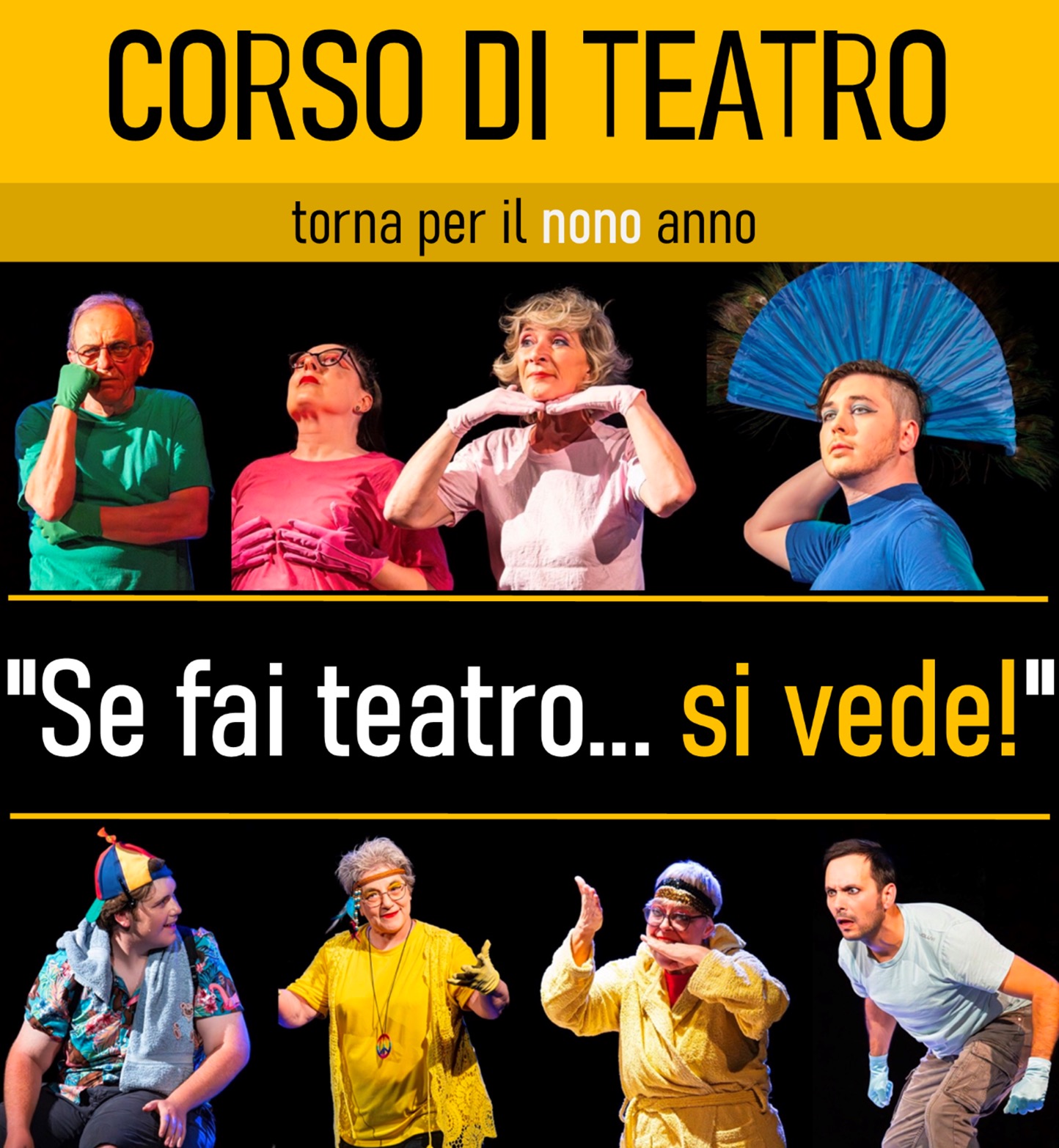 Corso di Teatro - Se fai teatro... si vede! Torna per il nono anno